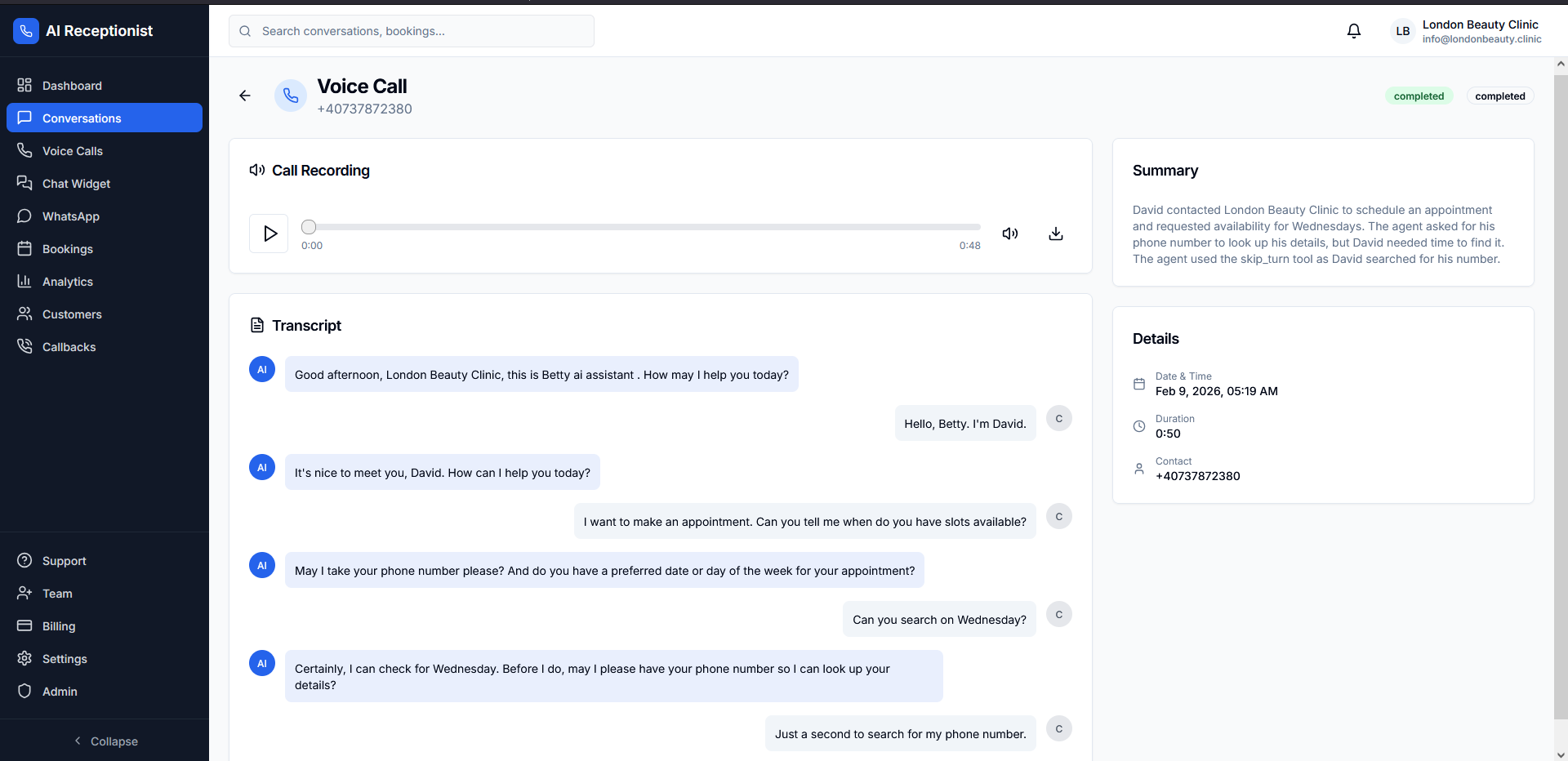 Görüşme transkripti